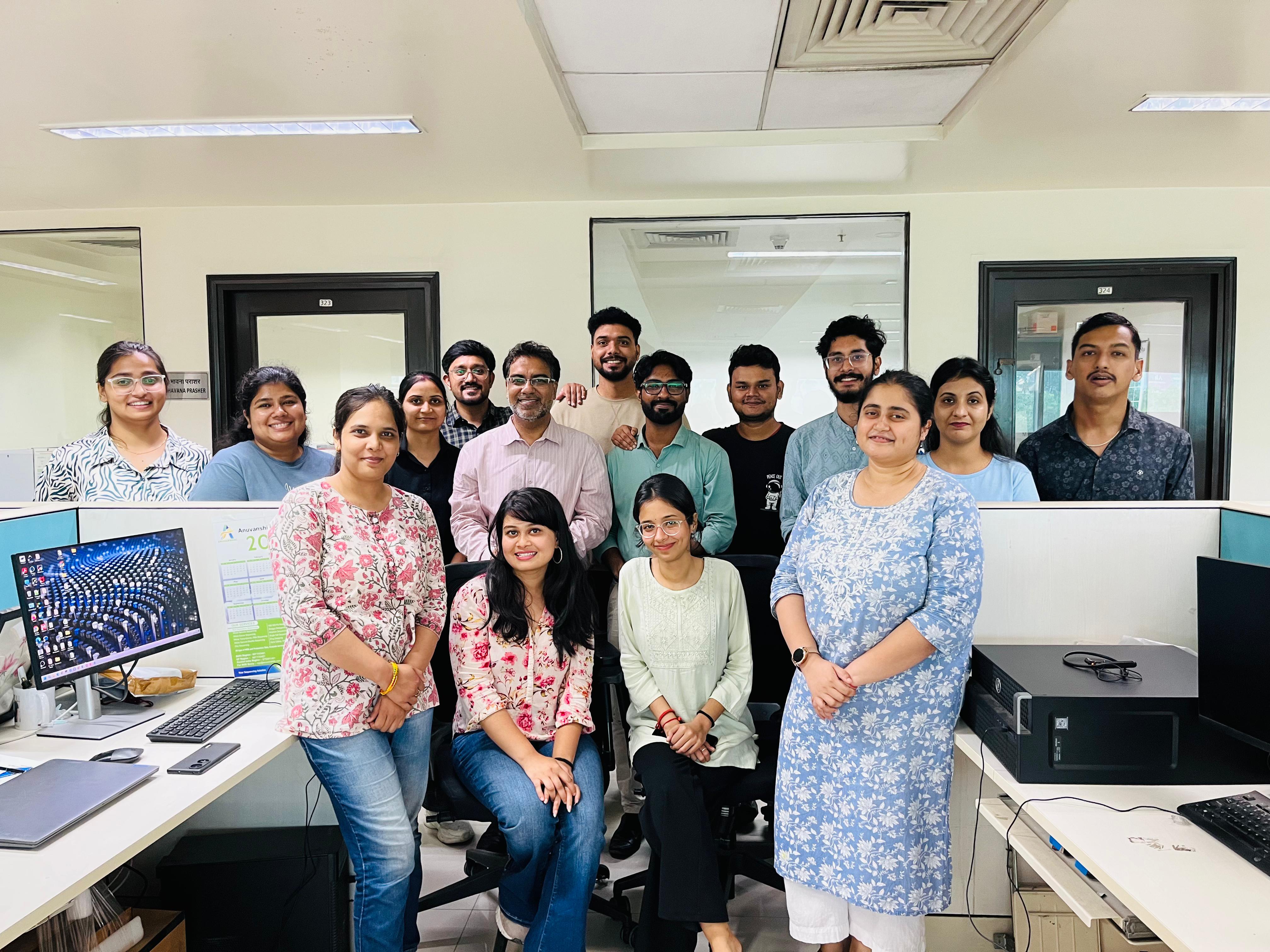 Group photograph of the Structural Biology and Genome Informatics Lab