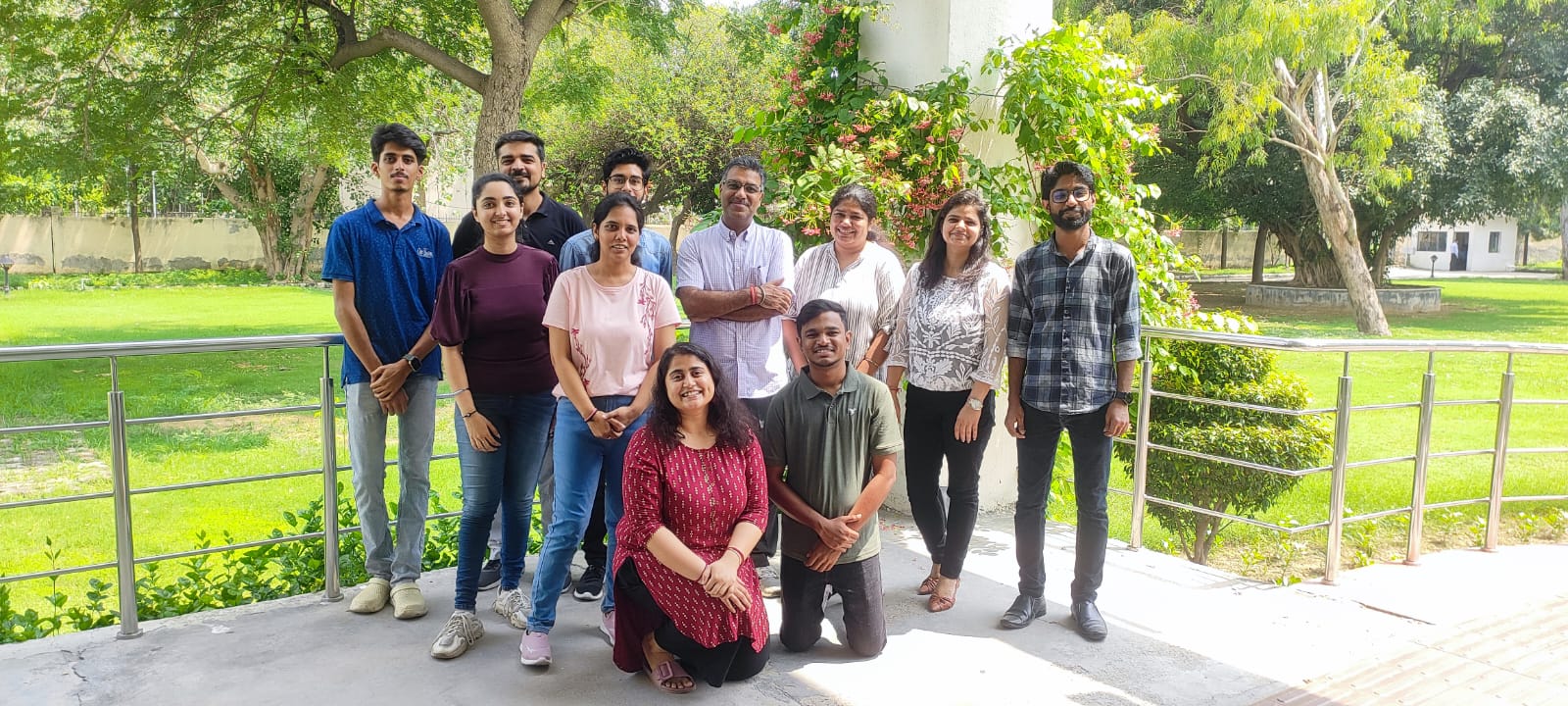 Group photograph of the Structural Biology and Genome Informatics Lab
